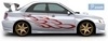 Adesivi per Auto e Moto: Kit Flaming 27