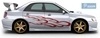 Adesivi per Auto e Moto: Kit Flaming 28