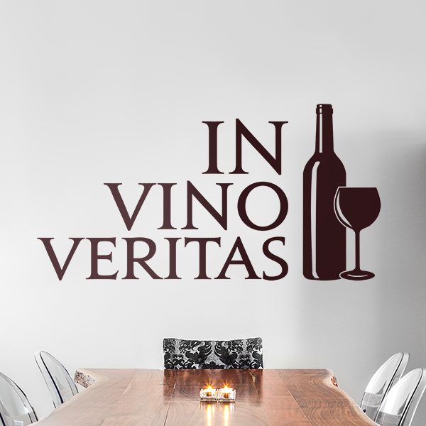 Adesivi Murali: In vino veritas