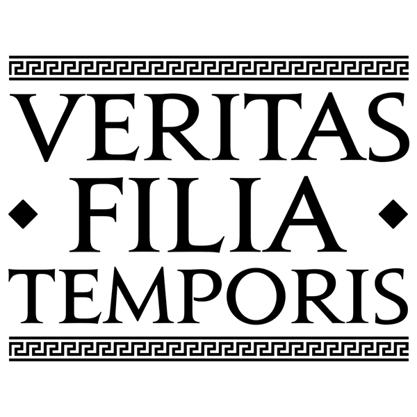 Adesivi Murali: Veritas Filia Temporis