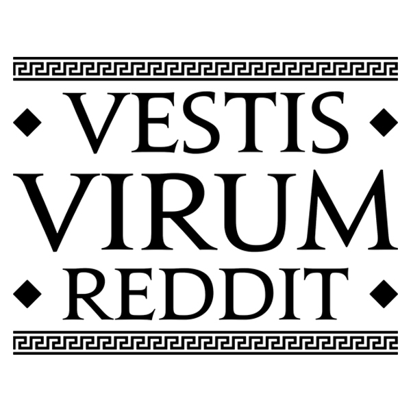 Adesivi Murali: Vestis Virum Reddit