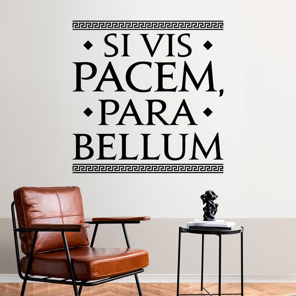 Adesivi Murali: Si Vis Pacem Para Bellum