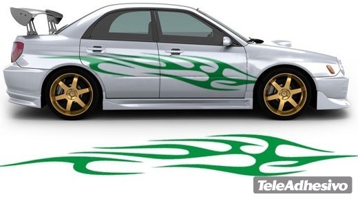 Adesivi per Auto e Moto: Kit Tribal 6