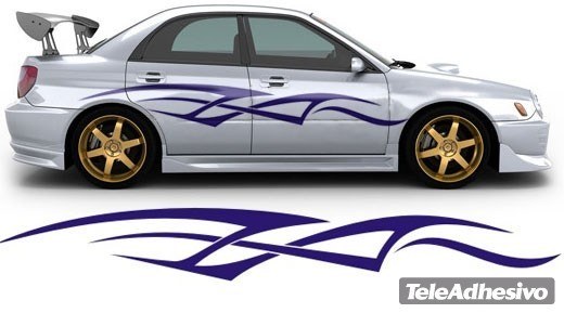 Adesivi per Auto e Moto: Kit Tribal 11