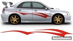 Adesivi per Auto e Moto: Kit Tribal 16 2