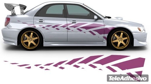 Adesivi per Auto e Moto: Kit Tribal 17