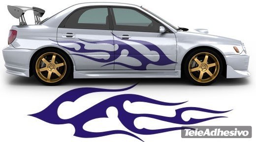 Adesivi per Auto e Moto: Kit Tribal 28