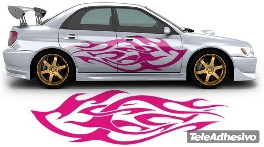 Adesivi per Auto e Moto: Kit Tribal 30