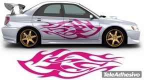 Adesivi per Auto e Moto: Kit Tribal 30 2