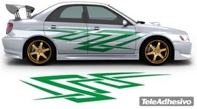 Adesivi per Auto e Moto: Kit Tribal 32 2