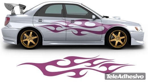 Adesivi per Auto e Moto: Kit Tribal 34