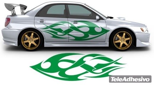 Adesivi per Auto e Moto: Kit Tribal 36