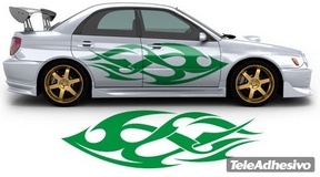 Adesivi per Auto e Moto: Kit Tribal 36 2