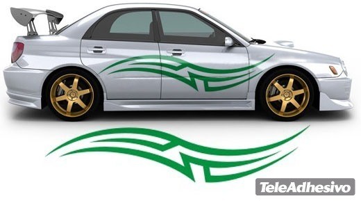 Adesivi per Auto e Moto: Kit Tribal 38