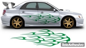 Adesivi per Auto e Moto: Kit Tribal 41 2