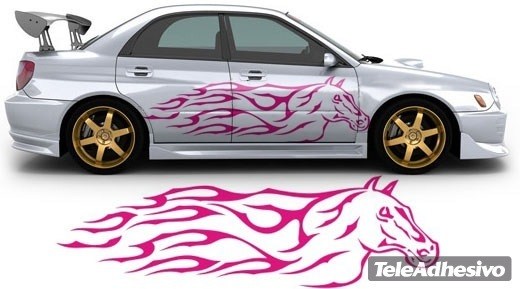 Adesivi per Auto e Moto: Kit Tribal 47