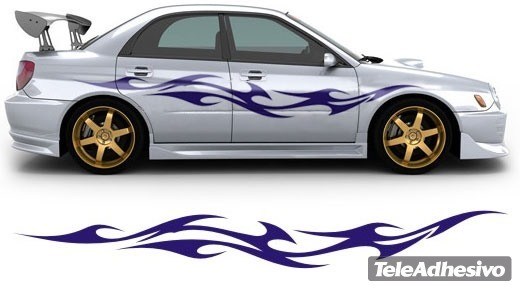 Adesivi per Auto e Moto: Kit Tribal 52