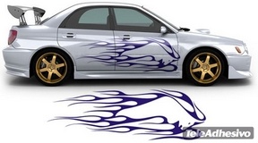 Adesivi per Auto e Moto: Kit Tribal 53 2