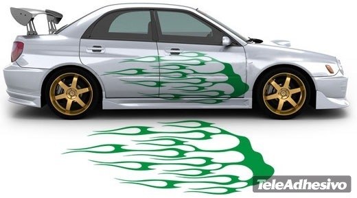 Adesivi per Auto e Moto: Kit Tribal 54