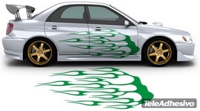 Adesivi per Auto e Moto: Kit Tribal 54 2