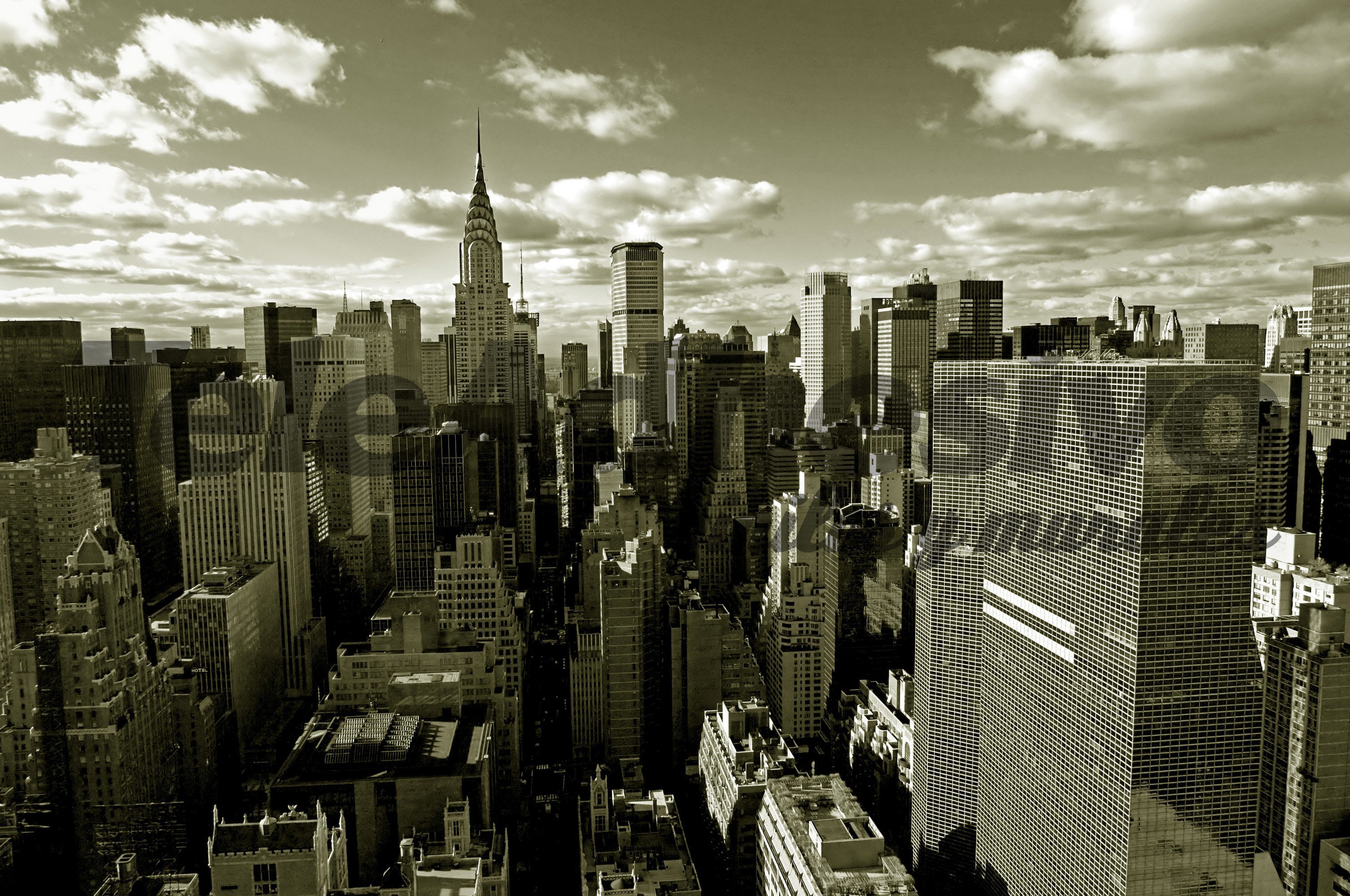 Fotomurali : New York dall'aria