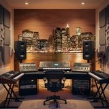 Fotomurali : Skyline di New York di notte 13