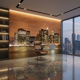 Fotomurali : Skyline di New York di notte 15