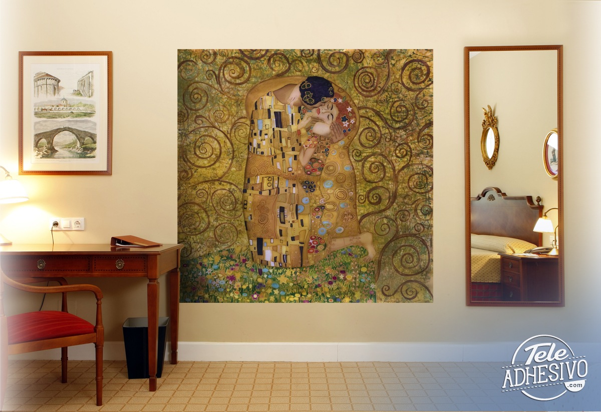 Fotomurali : Il bacio Klimt