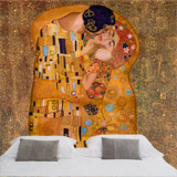 Fotomurali : Il bacio, di Gustav Klimt 4
