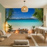 Fotomurali : Spiaggia caraibica 19