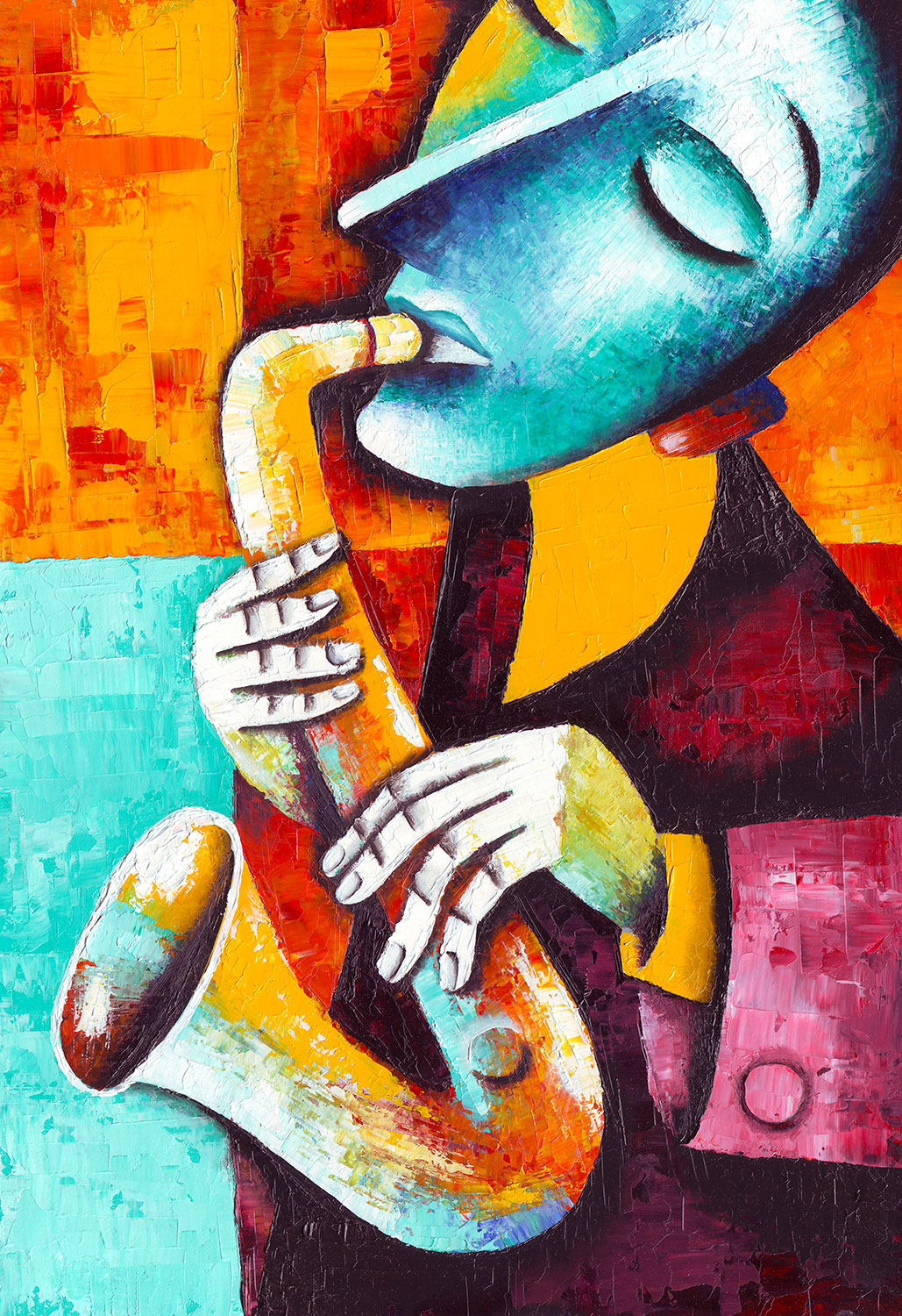 Fotomurali : musicista