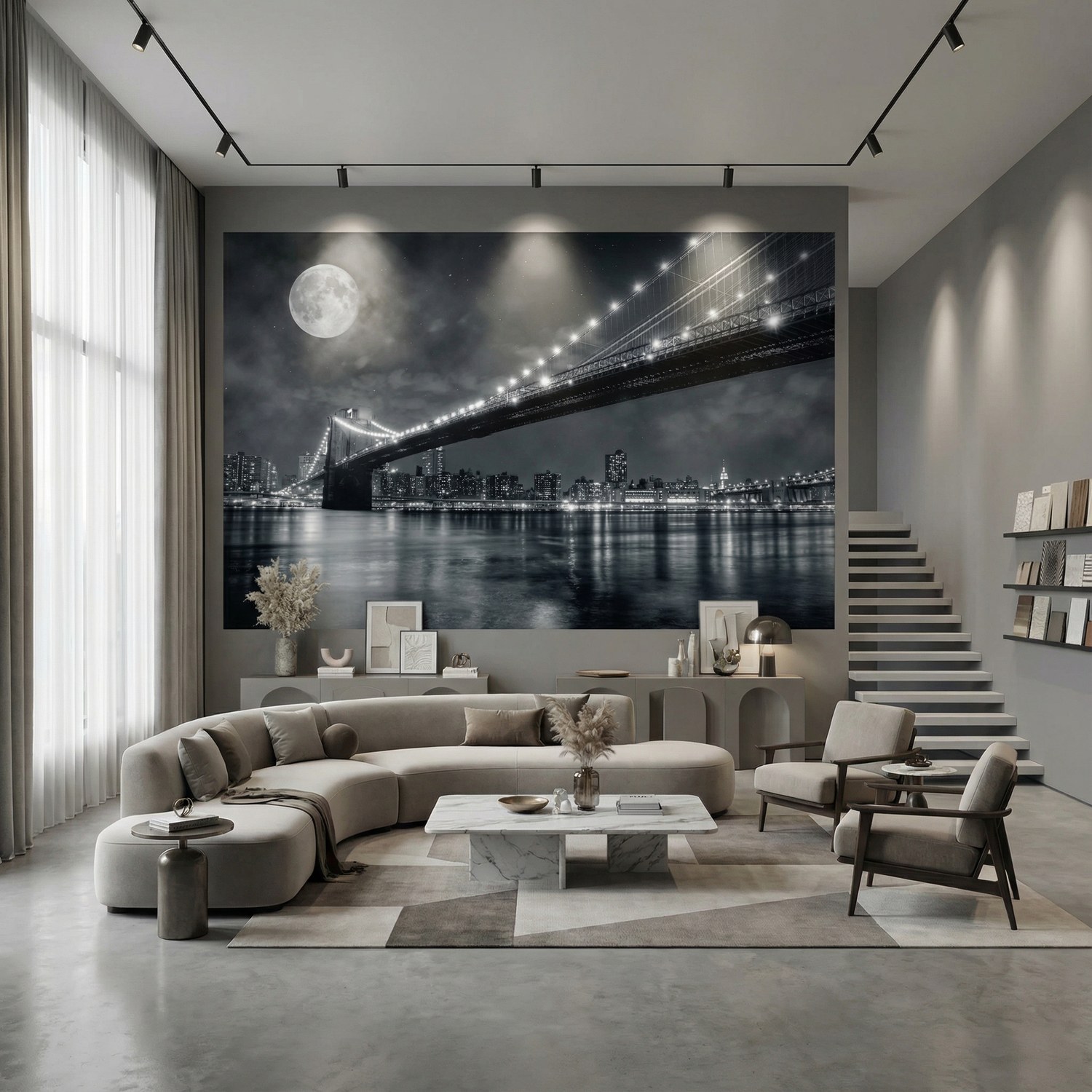 Fotomurali : Nightly Brooklyn Bridge