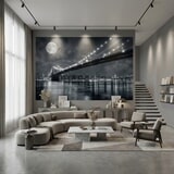 Fotomurali : Nightly Brooklyn Bridge 7