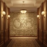 Fotomurali : Murale mondo Orvis Typus Universalis 17