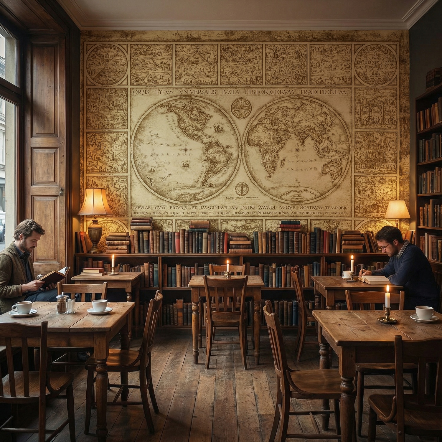 Fotomurali : Murale mondo Orvis Typus Universalis