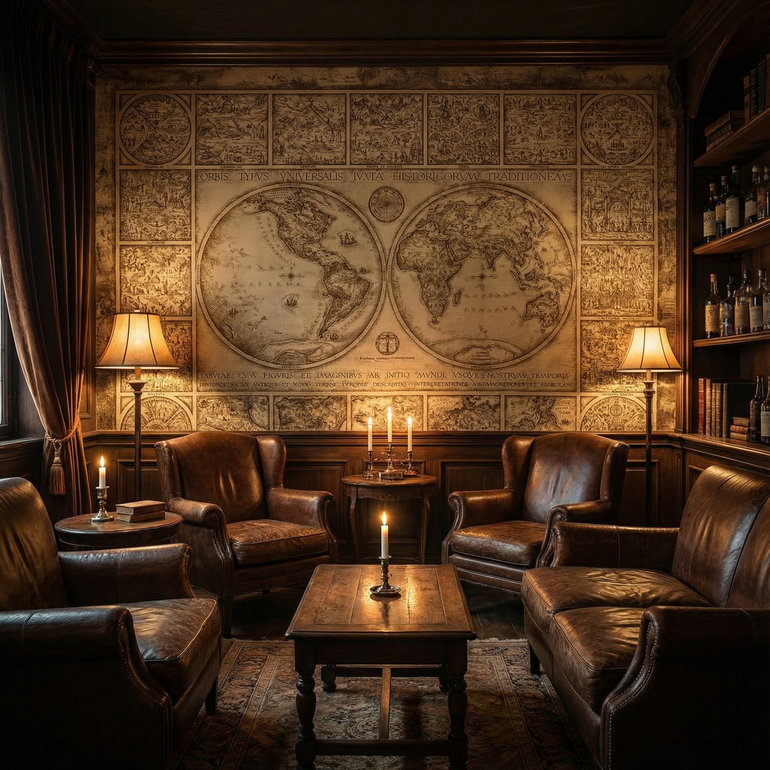 Fotomurali : Murale mondo Orvis Typus Universalis