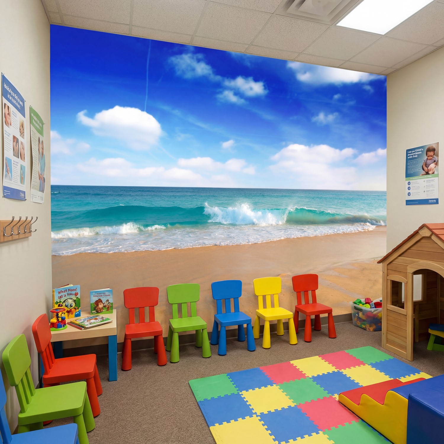 Fotomurali : Spiaggia paradisiaca