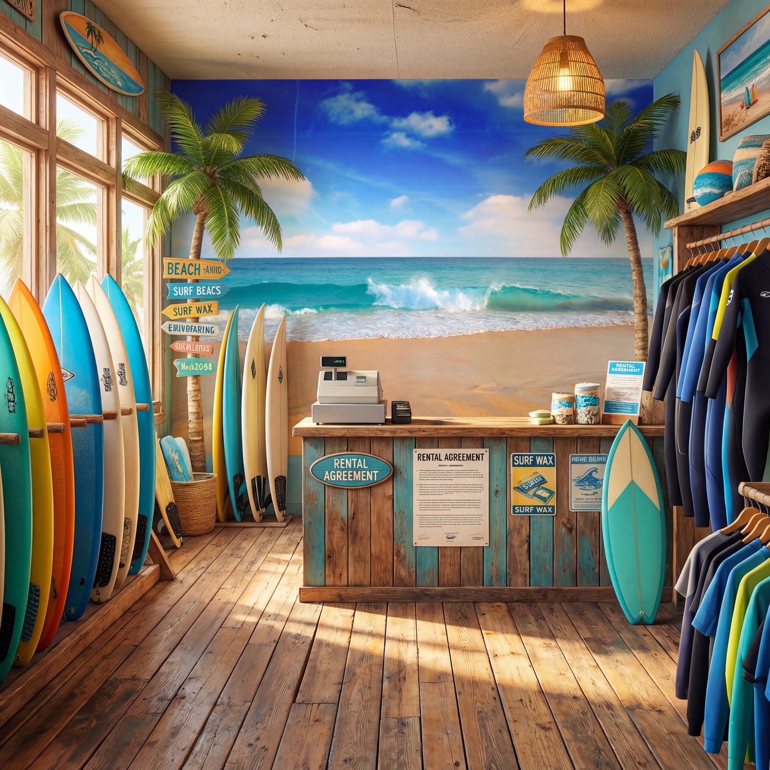 Fotomurali : Spiaggia paradisiaca