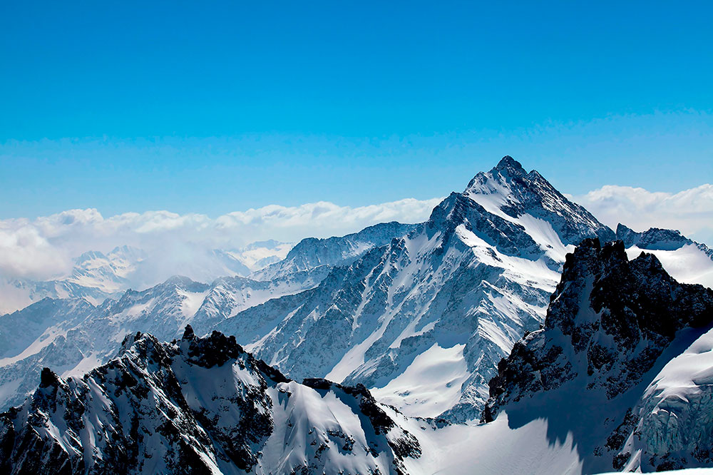 Fotomurali : Jungfrau Peak, Svizzera