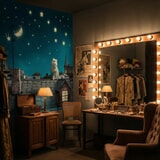 Fotomurali : Gatto sul tetto 17