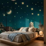 Fotomurali : Gatto sul tetto 6