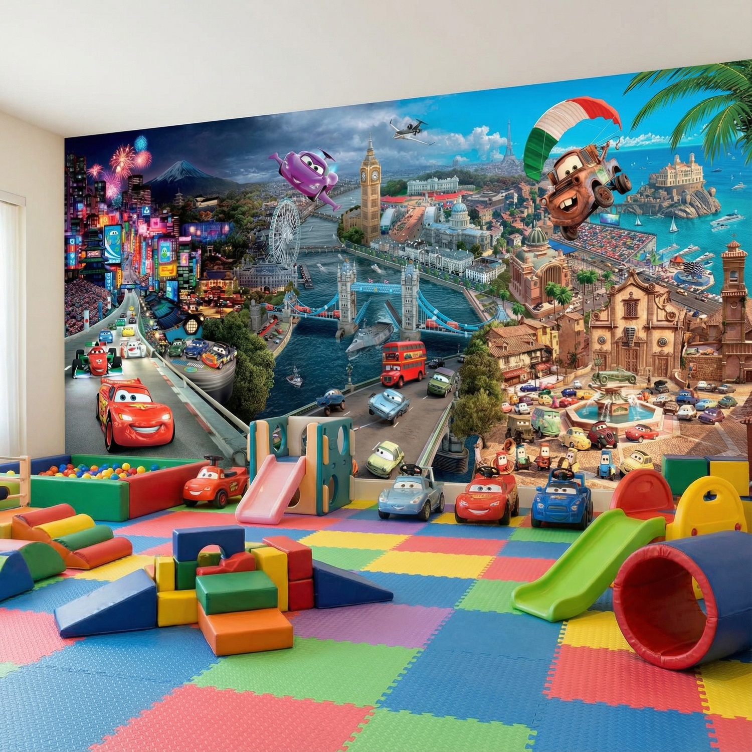 Fotomurali : Film di automobili Cars