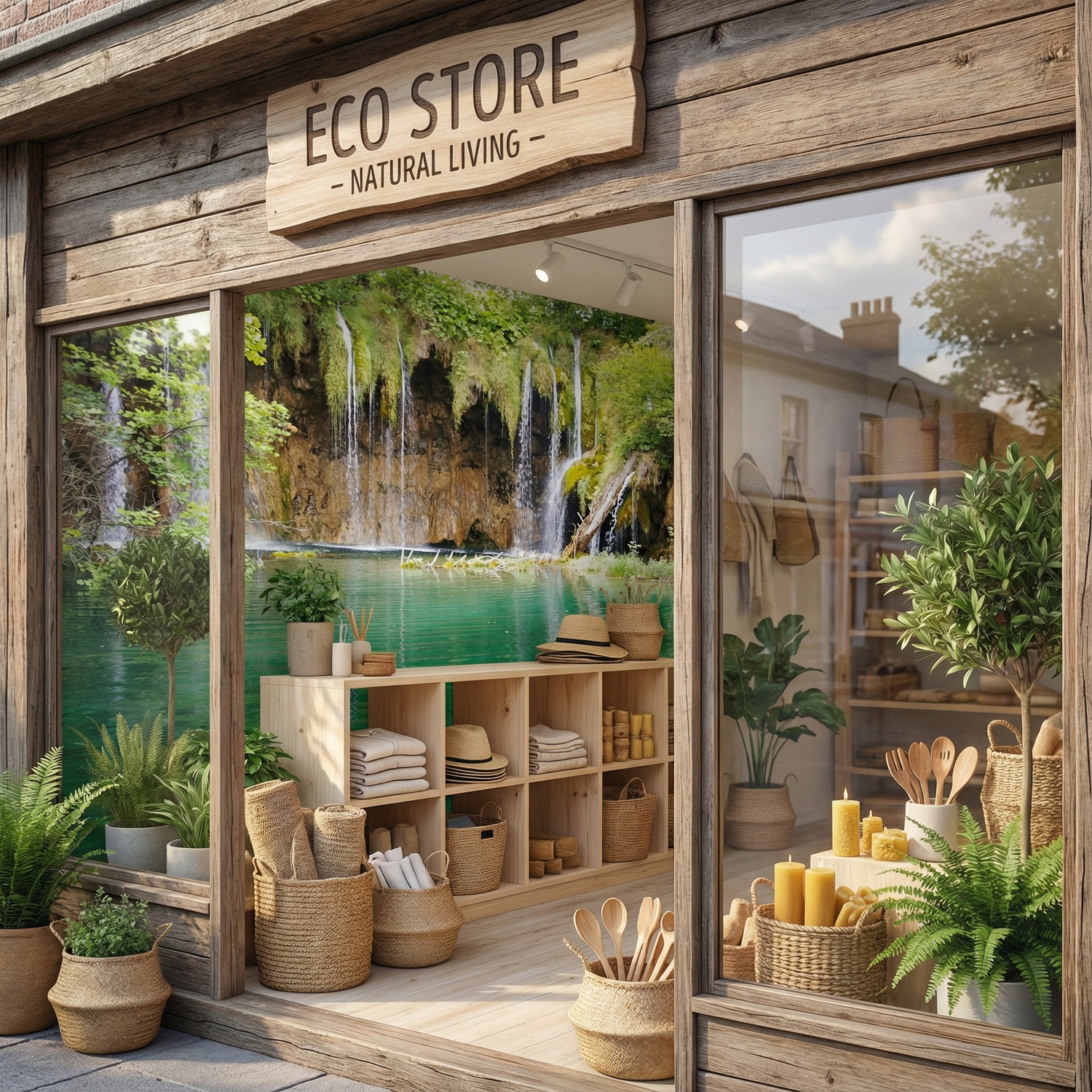 Fotomurali : Laguna tropicale