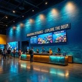 Fotomurali : Profondit&agrave; marine 8