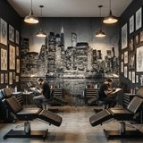 Fotomurali : Manhattan blu 21