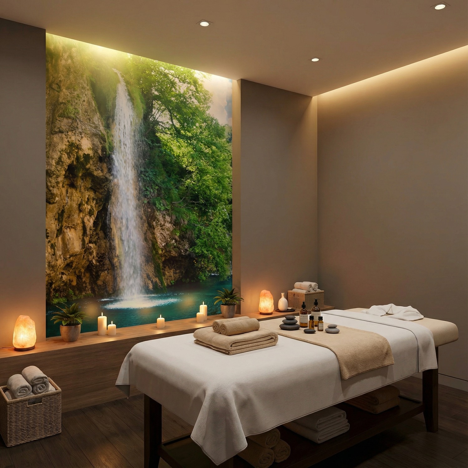 Fotomurali : Paesaggio cascata