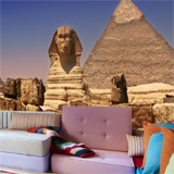 Fotomurali : Sfinge e piramidi di Giza 3