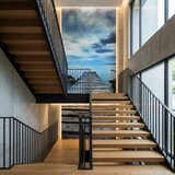 Fotomurali : Passerella tra le rocce 11