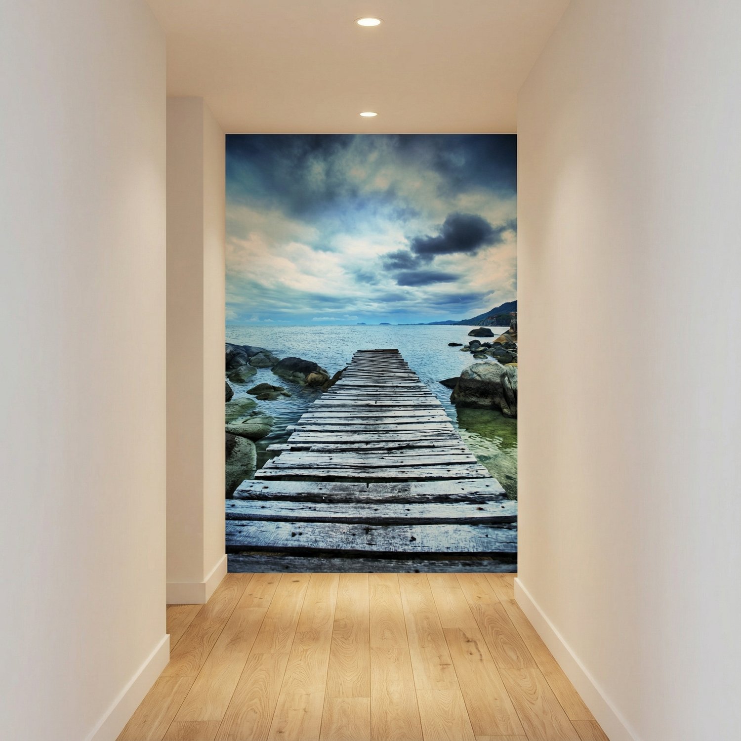 Fotomurali : Passerella tra le rocce