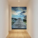 Fotomurali : Passerella tra le rocce 6